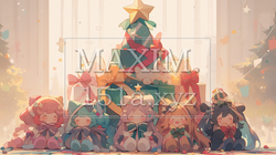 クリスマスツリーの前に並べられているクリスマスプレゼント | 9203188-1931