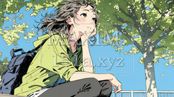 5月病の若い女子大学生
