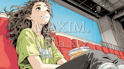 映画や演劇を鑑賞している若い女性 | 9268638-16117