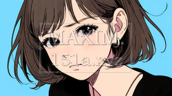嫉妬の表情を浮かべる若い女性 | 9278830-17112