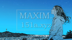 星空を眺めている若い女性｜9540728-10351