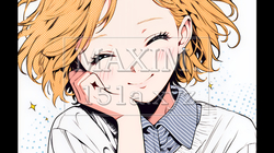 「うふふ」と微笑んでいる若い女性｜9309535-5171