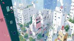 大都市のビル街（ポップでキュートな表現） | 931554-11520