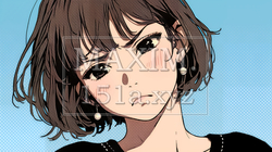 嫌悪の表情を浮かべている若い女性｜9410602-16027