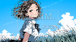 未来に向かって歩き出す女子高生｜9439763-11146