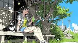 何も予定がない穏やかな休日を過ごしている若い女性
