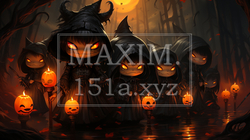 本格的なハロウィン仮装をしている子供 | 9547983-18613
