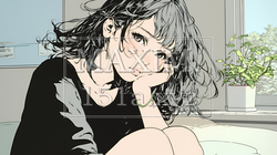 ため息をついている若い女性｜9616907-15936