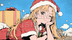 女性のサンタクロース（サンタのコスプレイヤー） | 9624299-12746