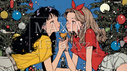 若者たちのクリスマスパーティ
