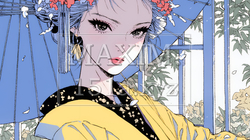 花魁（おいらん）現代風｜9770088-18002