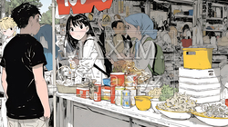 日本風ファストフード店：屋台、立ち食い屋、かくうち