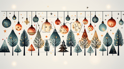 クリスマスを彩るデコレーションライト | 9809648-2688