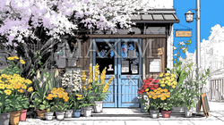 昭和感のあるレトロな店構え | 982096-7063