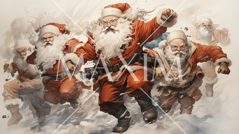 戦うサンタクロース：戦闘モード