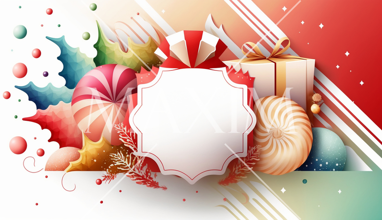 クリスマスセールのポスター・ホームページ・POP・PPTバナーイメージ