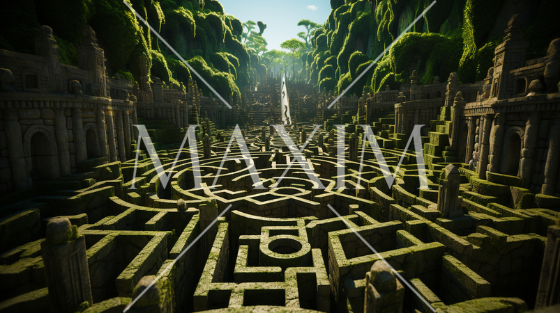 迷路のような古代都市