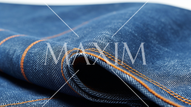 デニム生地の背景画像：精緻CG画像