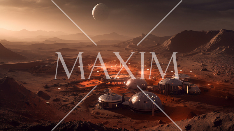 火星の宇宙基地