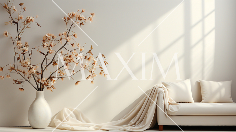 結婚式をイメージした白基調の背景画像