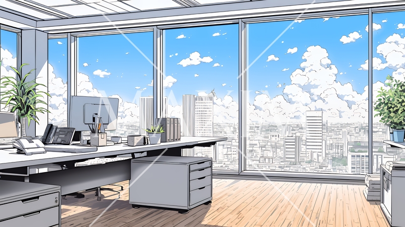 近代的なオフィス空間