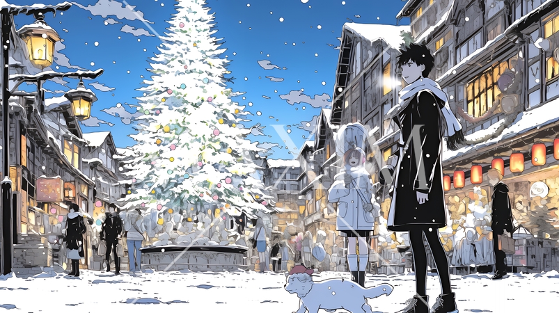 クリスマスイルミネーション