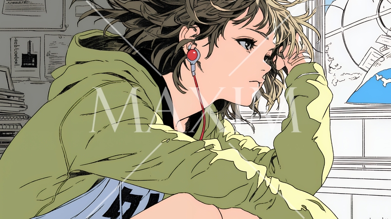 「私は非力で臆病です」と落ち込んでいる