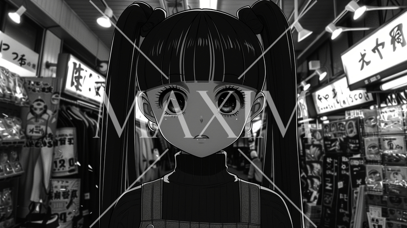 びっくりして口をあんぐりしている女の子