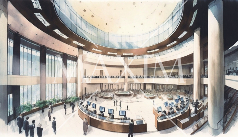 学会やビジネスショーのイベントホール