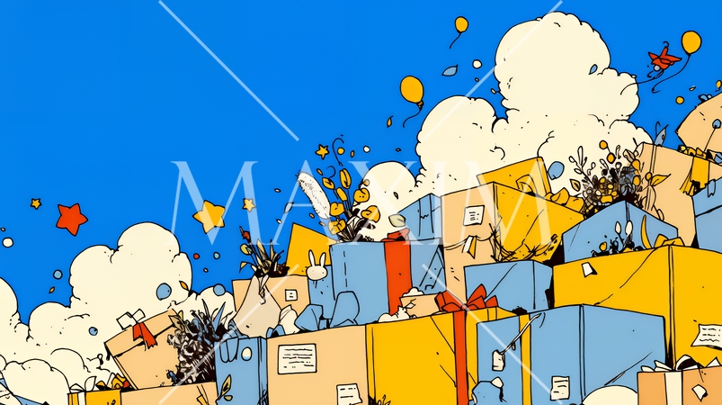 バーゲンセールの広告・ポスターに活用できるイラスト