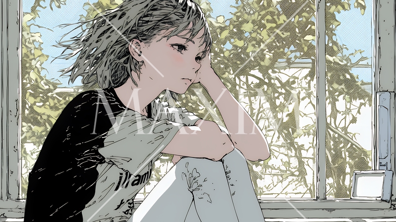 「私は非力で臆病です」と落ち込んでいる