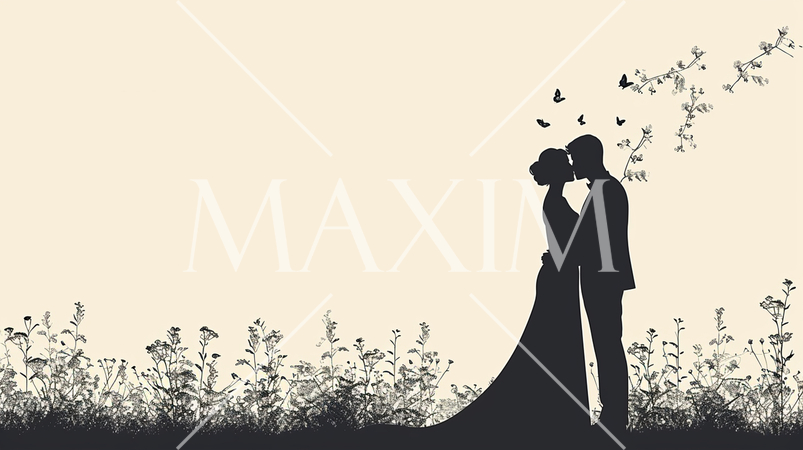 結婚式のイメージ：誓いのキス