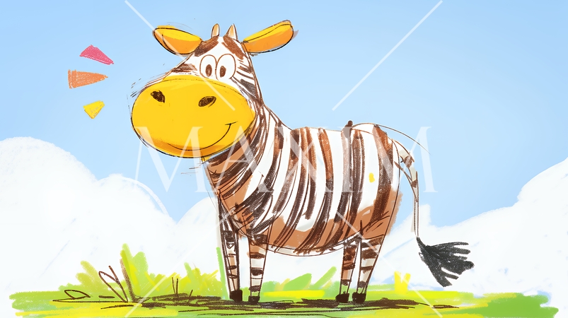 シマウシ（ゼブラ模様の牛）：イグ・ノーベル賞の受賞を記念して