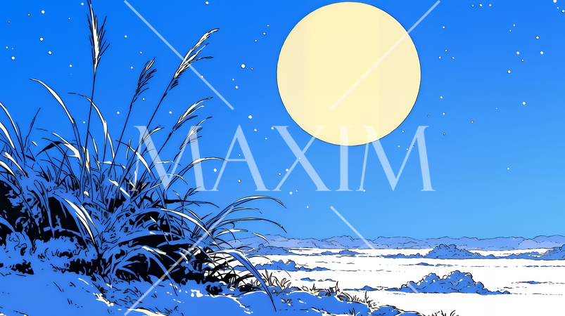 仲秋の名月：月見