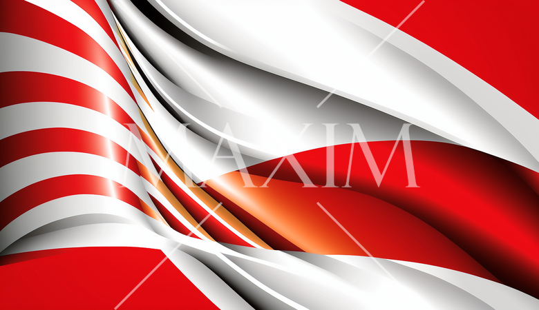 オーストリア（墺国）の国旗をモチーフにした背景