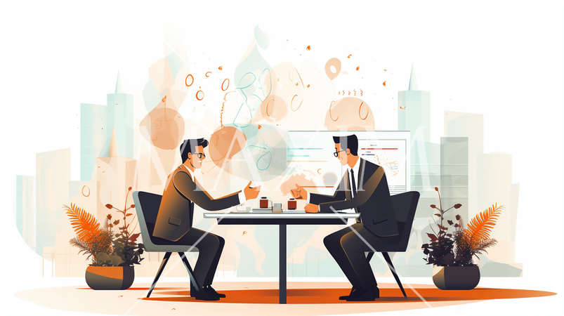 ビジネス投資：投資家と起業家の交渉、資金調達。