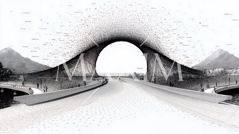 デジタルマトリックスデータ波形が作り出す仮想世界