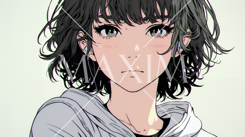 罪悪感に苛まれ、深く反省する若い女性