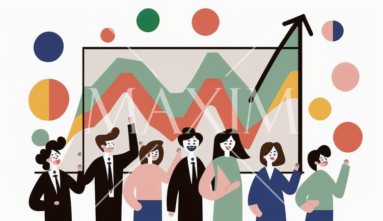 株価上昇に大喜びの人々：日経株価高値更新