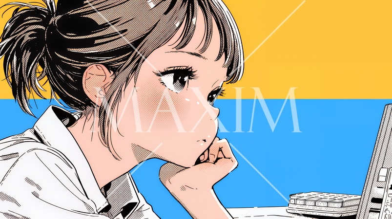 迷いに囚われ、決断できないビジネスウーマン