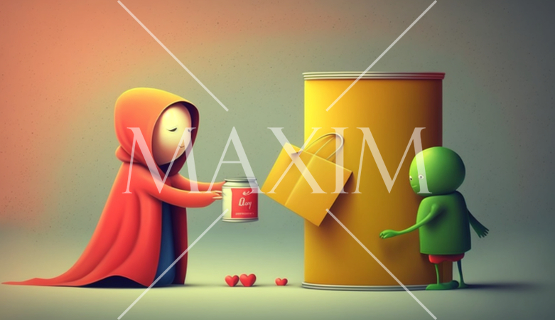 チャリティ募金のイメージ