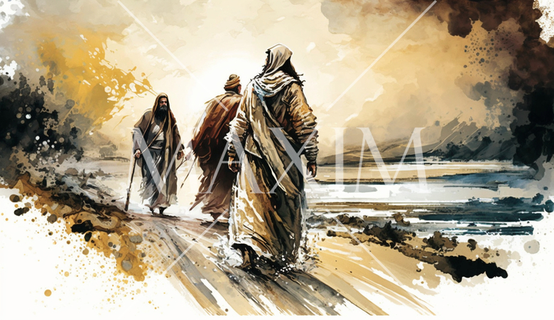 人馬で脱出するイランやパレスチナの難民達