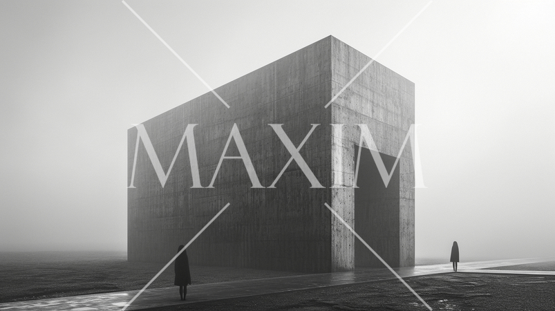 「永遠：eternity」をテーマにしたミニマリズムなイメージ