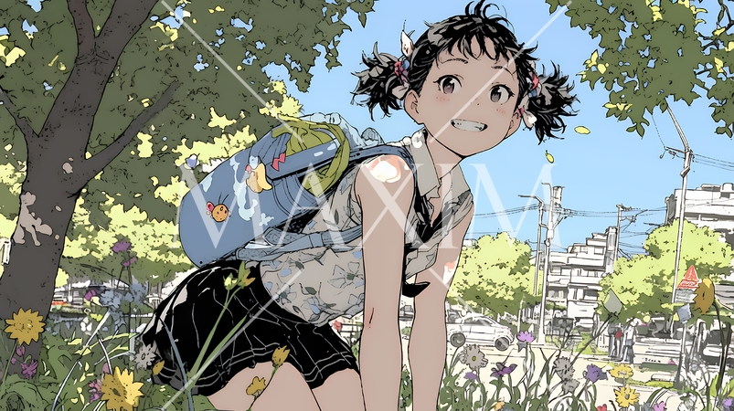 おしゃまな女の子