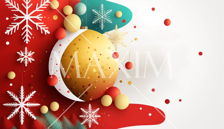 クリスマスセールのポスター・ホームページ・POP・PPTバナーイメージ