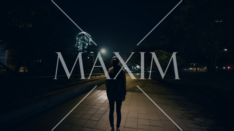 女性の夜の一人歩きは危険