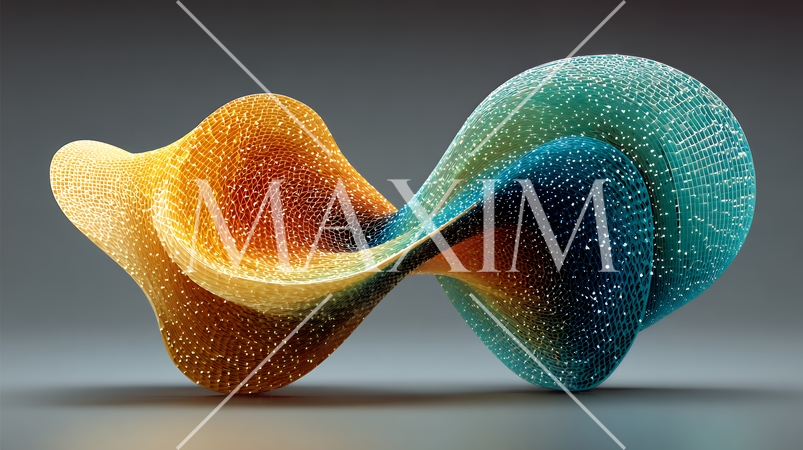 デジタルマトリックスデータ波形が作り出す仮想世界