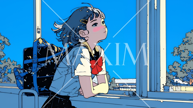 登校拒否：学校に行きたくないと悩んでいる女子高生