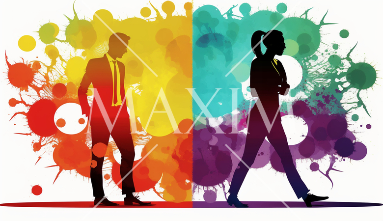 仕事のストレスとバランス：ストレスを感じるビジネスパーソン、ワークライフバランスの取り方。