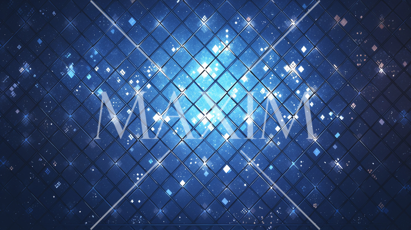 グリッド背景：直交する線で形成された格子状のパターンで、整然とした印象を与える